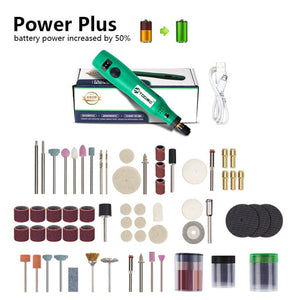 Pinkman Cordless Drill Power Tools Electric Mini Drill Grinding Manicure Machine Wireless Mini Engraver Mill For Dremel tools