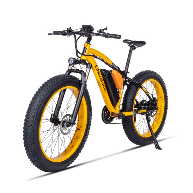 Electric bike 1000W Electric Fat Bike Beach Bike Cruiser Electric Bicycle 48V17AH lithium battery ebike electric mountain bike